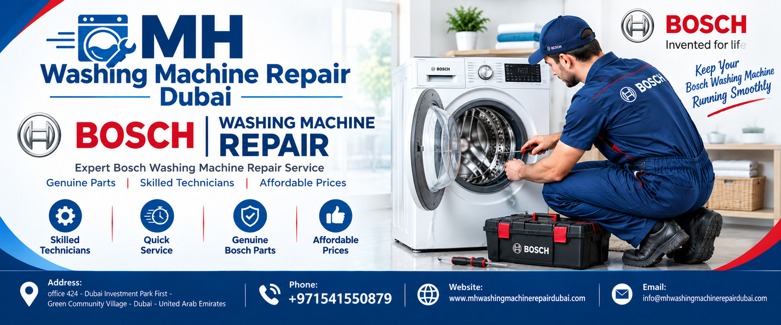 Bosch Washing Machine Repair Slider