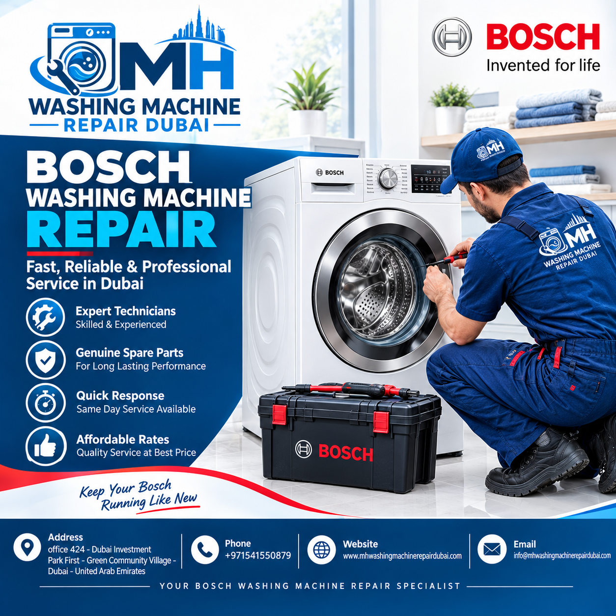 Bosch Washing Machine Repairs