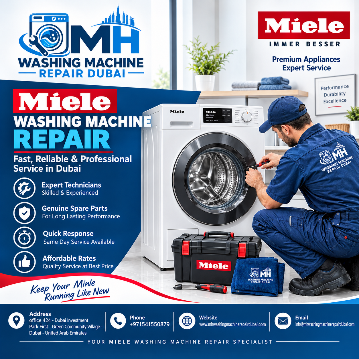 Miele Washing Machine Repairs