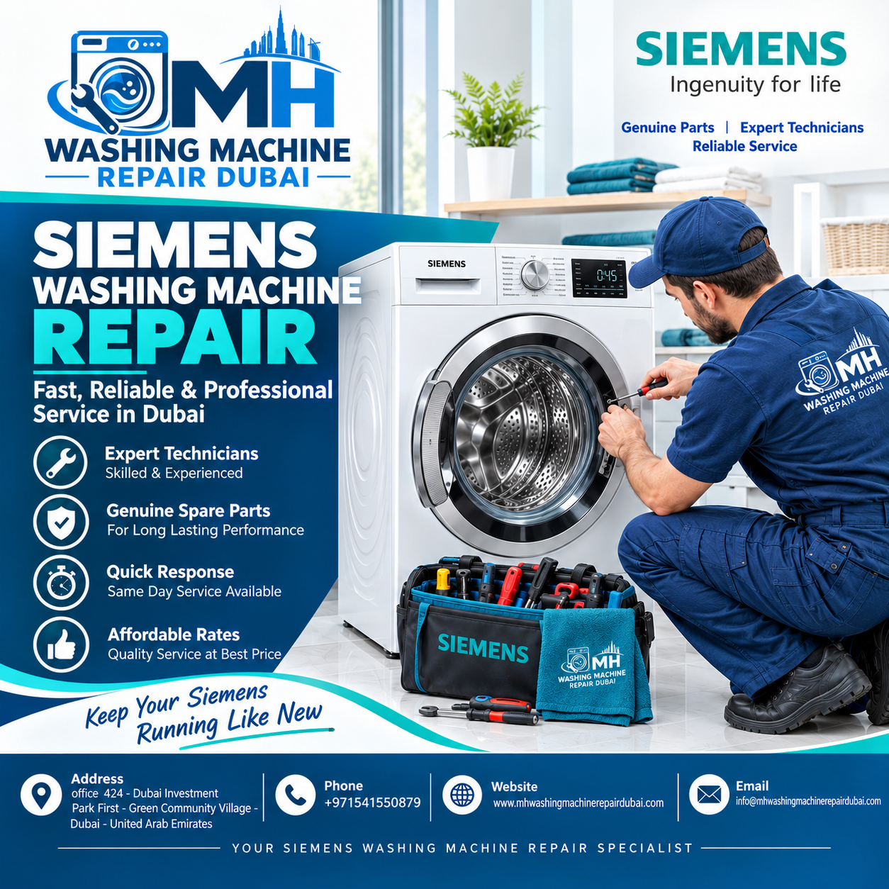 Siemens Washing Machine Repairs